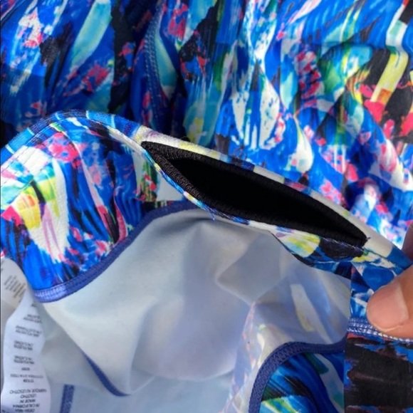 Fabletics Blue Salar Capris - Picture 4 of 5